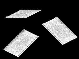 shura heaven-embossed lines 3D Model