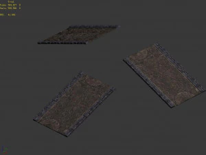 shura heaven-embossed lines 3D Model