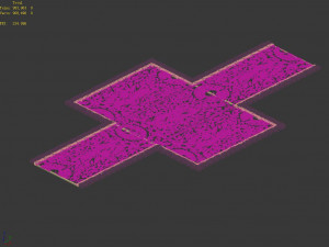 shura heaven-embossed line 02 3D Model