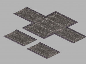 asura heaven-embossed lines 03 3D Model