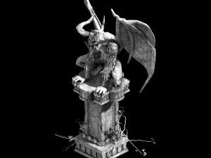 shura heaven-weird sculpture Modèle 3D