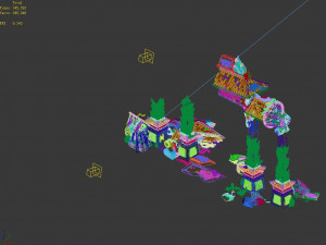 shura celestial realm-archway-damaged 02 3D 모델
