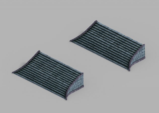 asura heaven-stairs 02 3D Model .c4d .max .obj .3ds .fbx .stl .blend