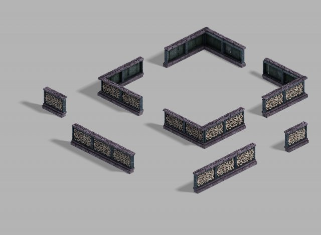 shura heaven-taizi sidebar Model 3D .c4d .max .obj .3ds .fbx .stl .blend 