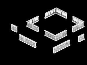 shura heaven-taizi sidebar Model 3D