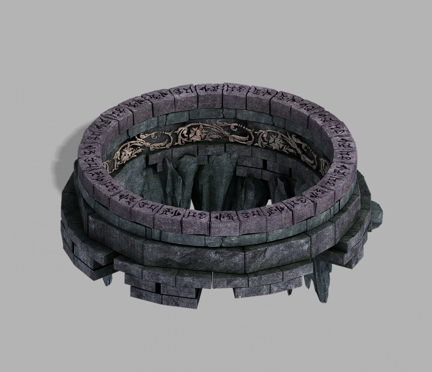asura heaven-circle 3D Model .c4d .max .obj .3ds .fbx .stl .blend