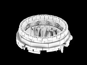 asura heaven-circle 3D Model