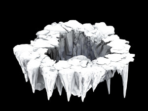 asura heaven-meteorite cave Modelo 3D