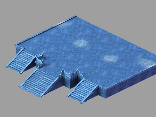 temple of yama-taizi 25 3D-Modell .c4d .max .obj .3ds .fbx .stl .blend 