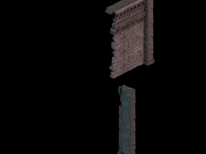 willow fall-purgatory wall 02 Modello 3D