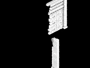 willow fall-purgatory wall 02 Modello 3D