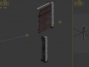 willow fall-purgatory wall 02 Modello 3D