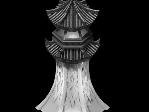 yaochi-carving 12 3D Model