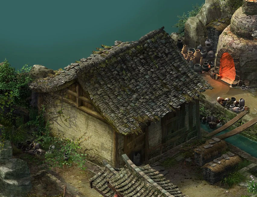 wilderness-broken house 12 3D Model .c4d .max .obj .3ds .fbx .stl .blend 
