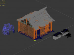 wilderness-broken house 12 3D Model