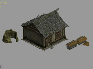 wilderness-broken house 12 3D Model