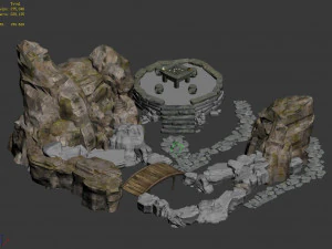 wilderness-rocks-pets-domestication 12 3D Model