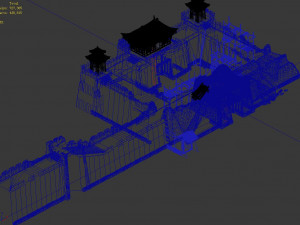 ruins-architecture-historic monuments-yangguan 3D Model