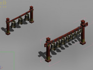 art-craftsman-green qifang props 12 3D मॉडल