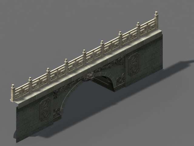 brave continent-stone bridge 01 3D-Modell .c4d .max .obj .3ds .fbx .stl .blend 