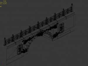 brave continent-stone bridge 01 3D-Modell