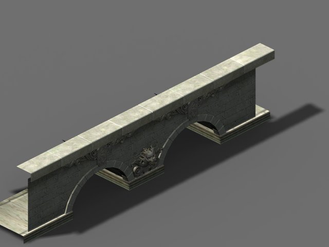 brave continent-stone bridge 02 3Dモデル .c4d .max .obj .3ds .fbx .stl .blend 