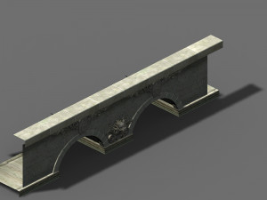 brave continent-stone bridge 02 3D-Modell