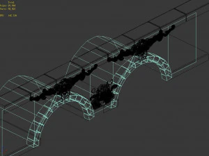 brave continent-stone bridge 02 3D Model