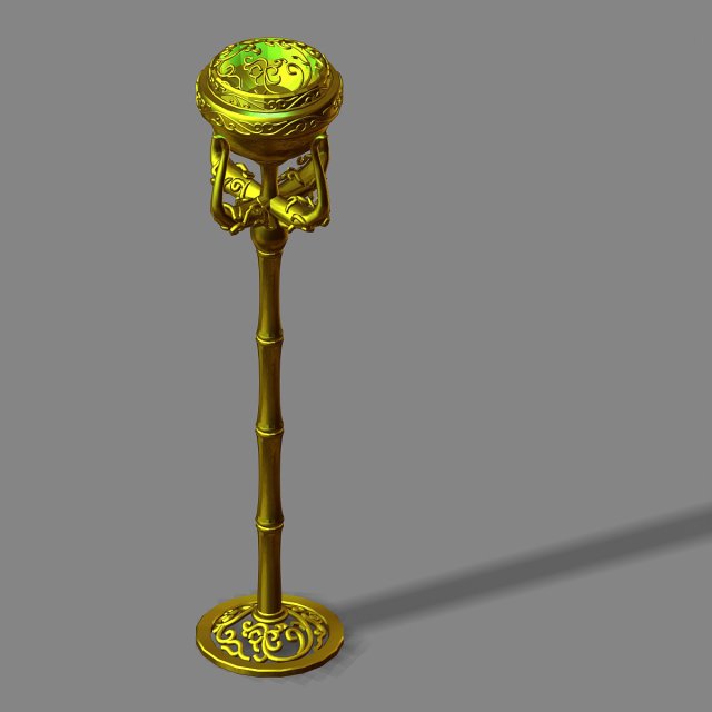 netherworld-street light 02 Model 3D .c4d .max .obj .3ds .fbx .stl .blend 
