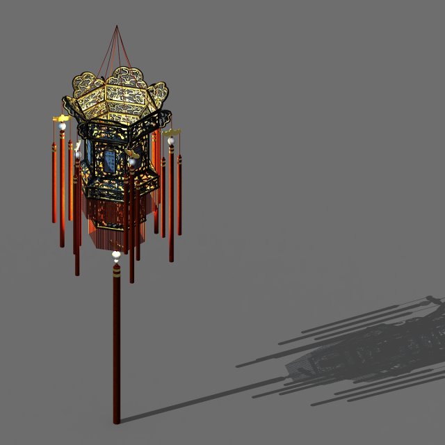 netherworld-street light 04 3D Model .c4d .max .obj .3ds .fbx .stl .blend 