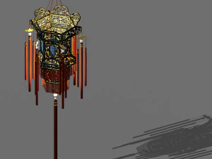 luz de rua do submundo 04 Modelo 3D