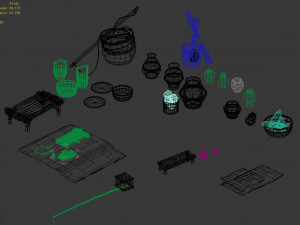 fishermen-props-furniture 32 3D Model