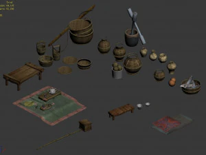 fishermen-props-furniture 32 3D Model