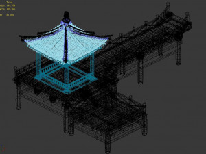 garden landscape-pavilion 12 3D Model