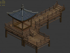 garden landscape-pavilion 12 3D Model