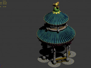 garden pavilion-surface 11 3D Model