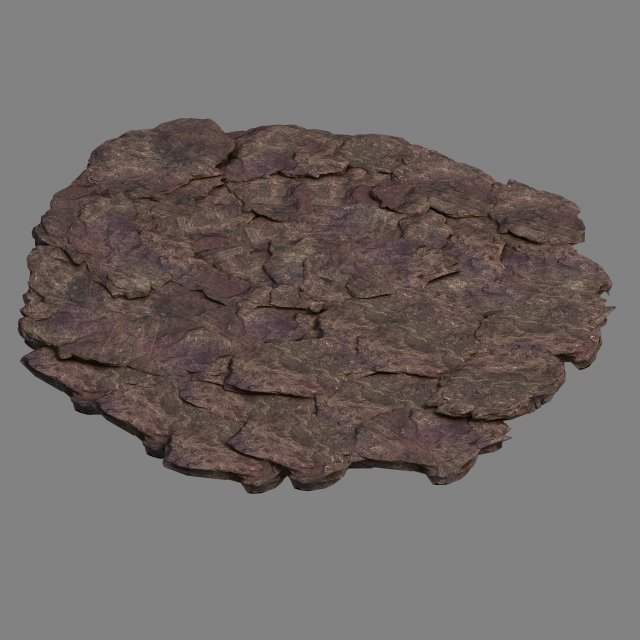 meteorite purgatory-terrain Modello 3D .c4d .max .obj .3ds .fbx .stl .blend 