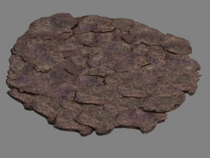 meteorite purgatory-terrain 3D Model