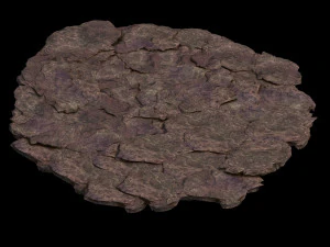 meteorite purgatory-terrain 3D Model