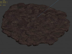meteorite purgatory-terrain Modello 3D
