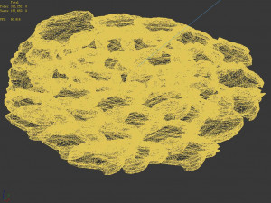 meteorite purgatory-terrain Modello 3D