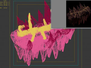 meteor dragon purgatory-section 8 dragon bone 3D Model