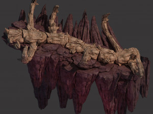 meteor dragon purgatory-second dragon bone 3D Model