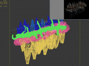 meteorite purgatory-second dragon bone 02 3D Model