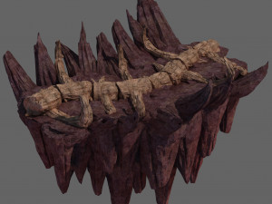 meteor dragon purgatory-section 9 dragon bone Model 3D
