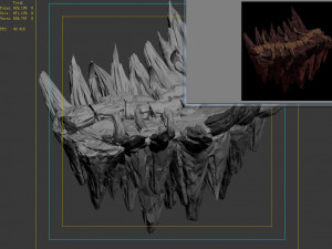 meteor dragon purgatory-section 9 dragon bone Model 3D