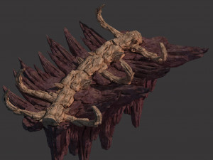 meteoron purgatory-section 6 dragon bone 3D Model