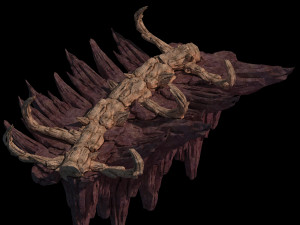 meteoron purgatory-section 6 dragon bone Model 3D