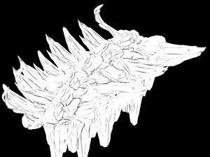 meteoron purgatory-section 6 dragon bone 3D Model