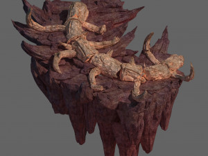 meteor dragon purgatory-dragon bone section 7 3D 모델